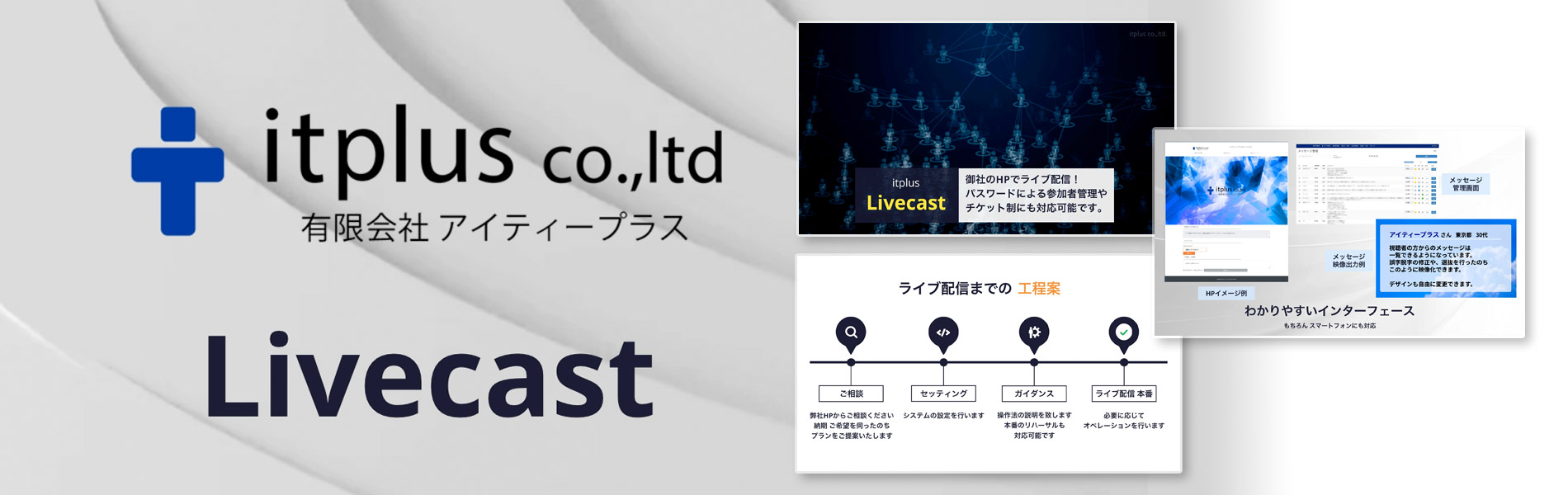 有限会社アイティープラス Livecast